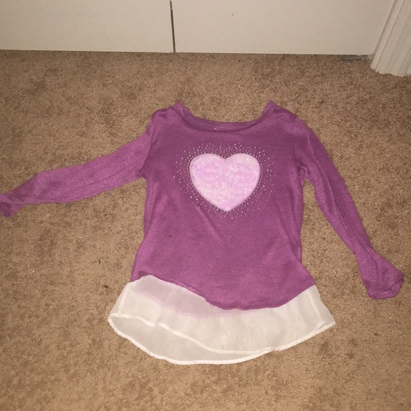 Unicorn long sleeve and Purple Sea Green Shirt - Picture 4 of 4